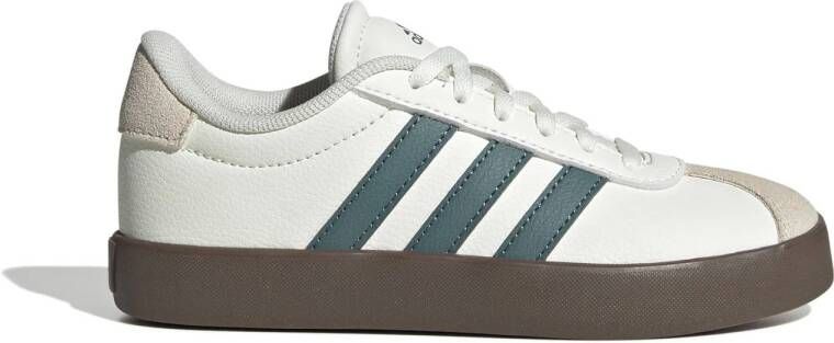 Adidas Sportswear VL Court sneakers ecru groen