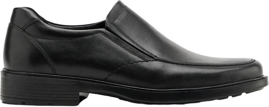 AM SHOE leren instappers zwart