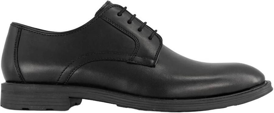 AM SHOE leren veterschoenen zwart