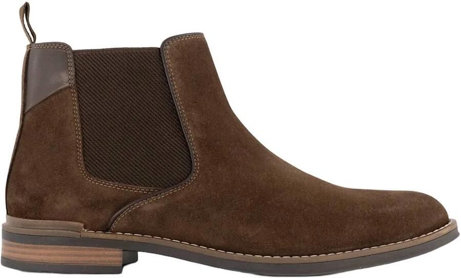 AM SHOE suèdelook enkelboots bruin