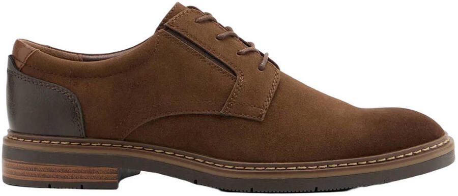 AM SHOE suèdelook veterschoenen bruin