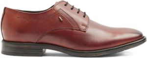 AM SHOE leren veterschoenen cognac
