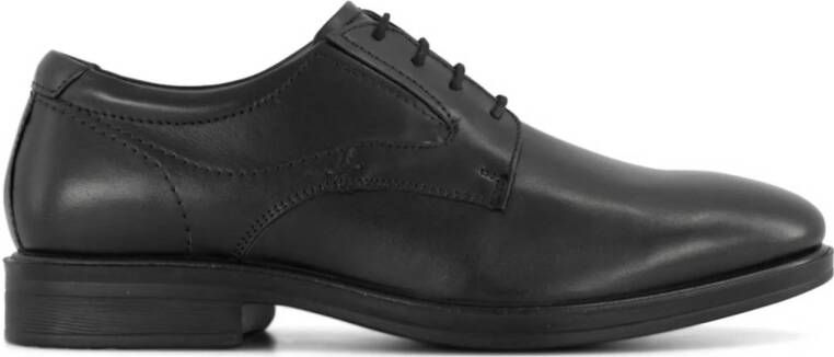 AM SHOE leren veterschoenen zwart