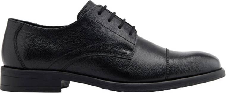 AM SHOE leren veterschoenen zwart