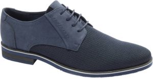AM shoe Donkerblauwe veterschoen