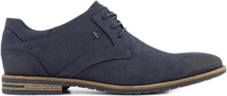 AM SHOE veterschoenen donkerblauw