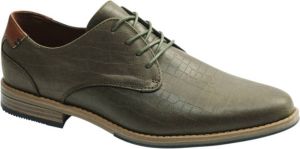 AM SHOE veterschoenen donkergroen