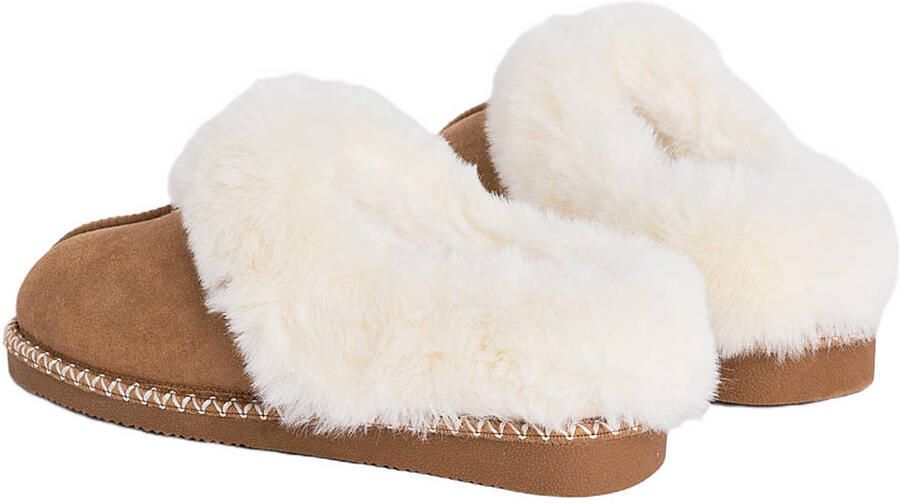 America Today Violet Jr pantoffels camel - Foto 2