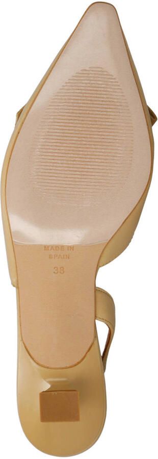 Angel Alarcon leren slingback pumps geel - Foto 3