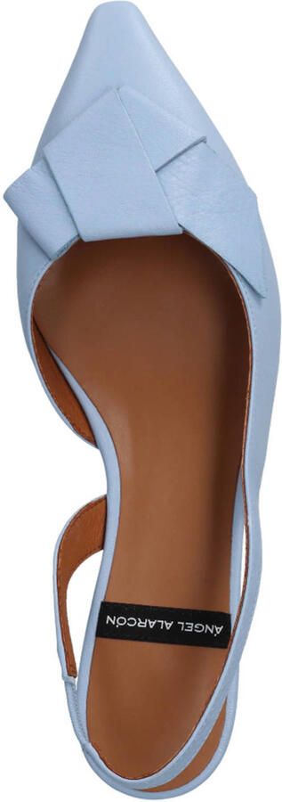 ÁNGEL ALARCÓN Ángel Alarcón Slingbacks Dames 25055 Maat: 40 Materiaal: Leer Kleur: Blauw - Foto 3