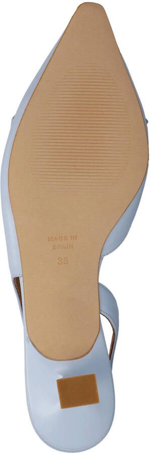 ÁNGEL ALARCÓN Ángel Alarcón Slingbacks Dames 25055 Maat: 40 Materiaal: Leer Kleur: Blauw - Foto 4