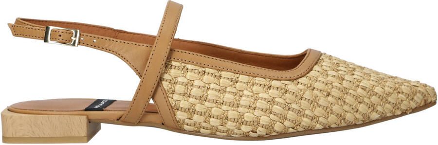Angel Alarcon slingback loafers beige