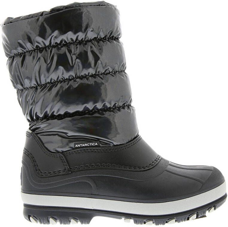 Antarctica AN 1238 snowboots glanzend antraciet kids