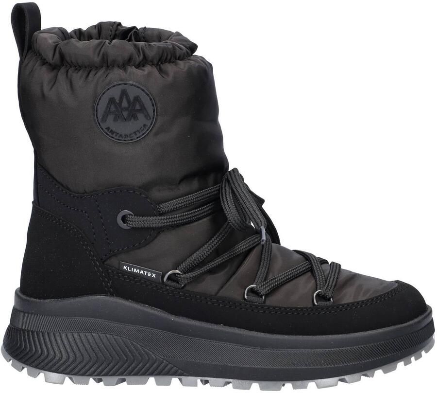 Antarctica snowboots met profielzool zwart