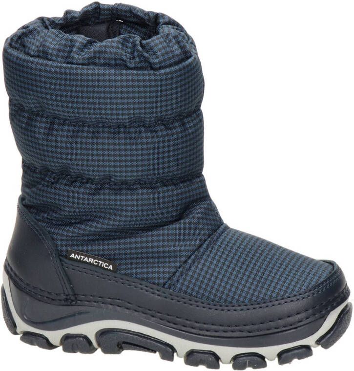 Antarctica Snowboots met ritssluiting voor kinderen AN 123 Blauw Zwart -30EU