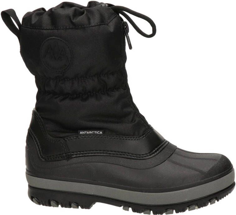 Antarctica snowboots zwart Jongens Rubber 29 30 | Snowboot van