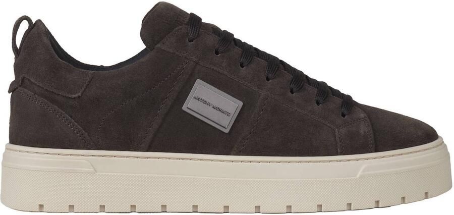 Antony Morato MMFW01937 2110 Coffee Sneakers Bruin Suede Heren Bruin