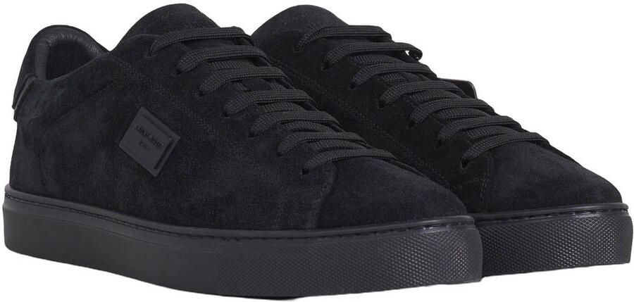 Antony Morato Metal leren sneakers zwart - Foto 2