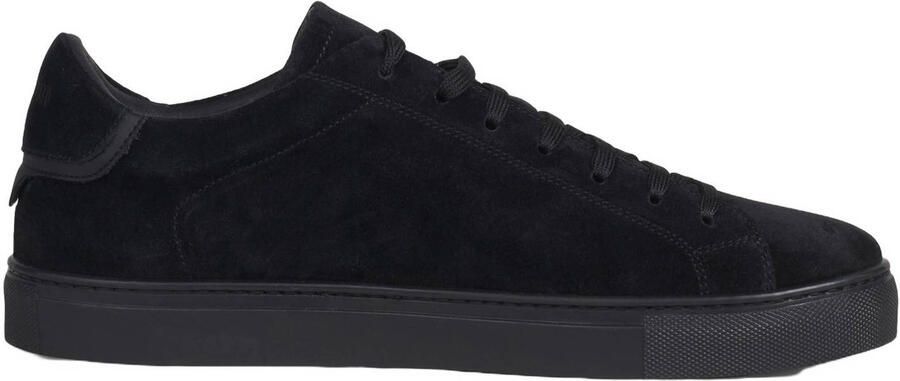 Antony Morato Metal leren sneakers zwart - Foto 3