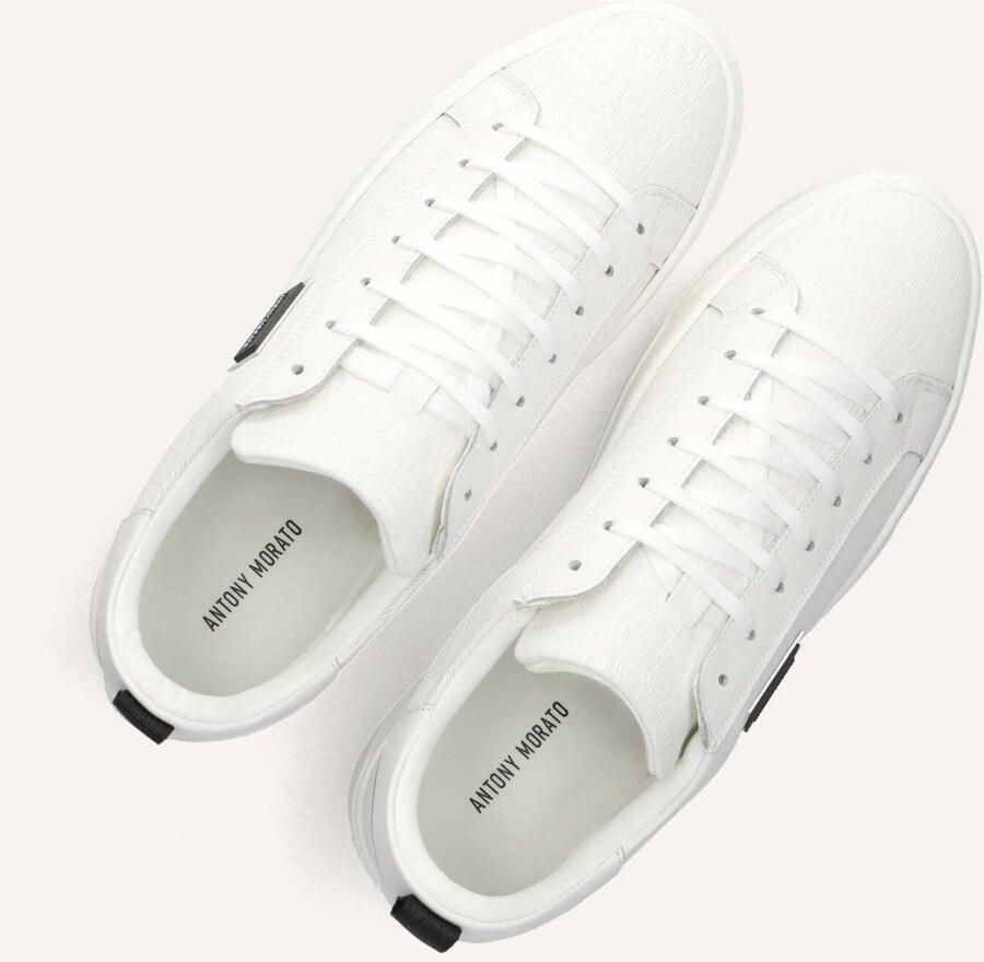 Antony Morato Heren Sneakers Bold Animal Mmfw01715 Leren Lage sneakers Wit - Foto 2