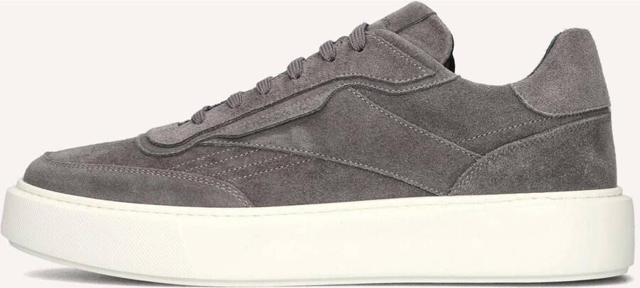 Antony Morato Grijze Suède Stijlvolle Sneakers