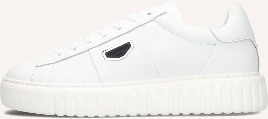 Antony Morato Heren Sneakers Mmfw01913 Leren Lage sneakers Wit