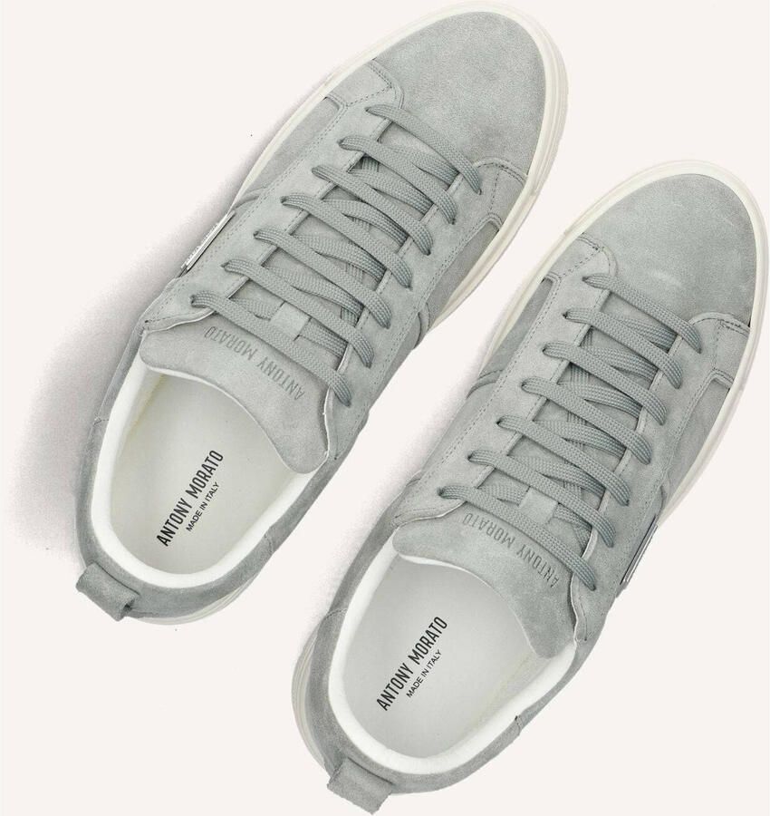 Antony Morato MMFW01880 LE300005 4087 Sneakers Blauw Suede Heren Blauw Grijs - Foto 2