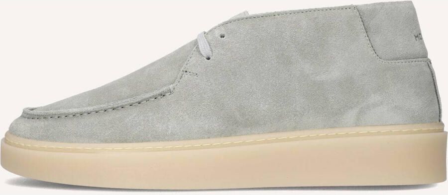Antony Morato Heren Lage sneakers Stan Mmfw01885 Grijs Suède - Foto 3