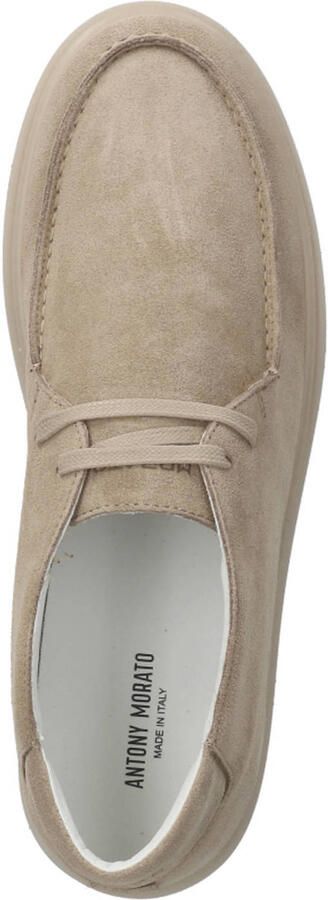 Antony Morato Heren Lage sneakers Stan Mmfw01885 Beige Suède - Foto 3