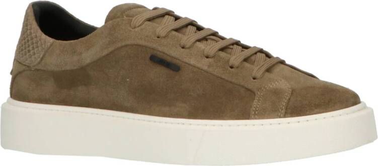 Antony Morato Artem suède sneakers camel