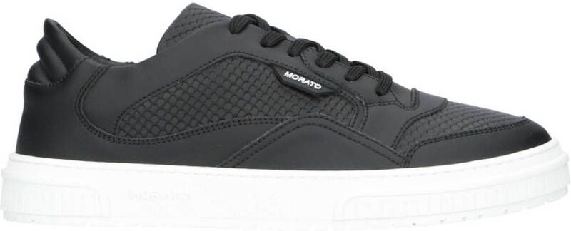 Antony Morato Connie animal leren sneakers zwart