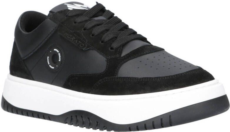 Antony Morato Mmfw01742 Sneakers Leren Sneaker Heren Zwart