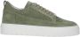 Antony Morato Groene Suède Lage Sneakers Mmfw01664 Green Heren - Thumbnail 1