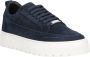 Antony Morato Flint suède sneakers Blauw Suede Lage sneakers Heren - Thumbnail 1
