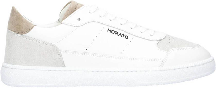 Antony Morato leren sneakers wit