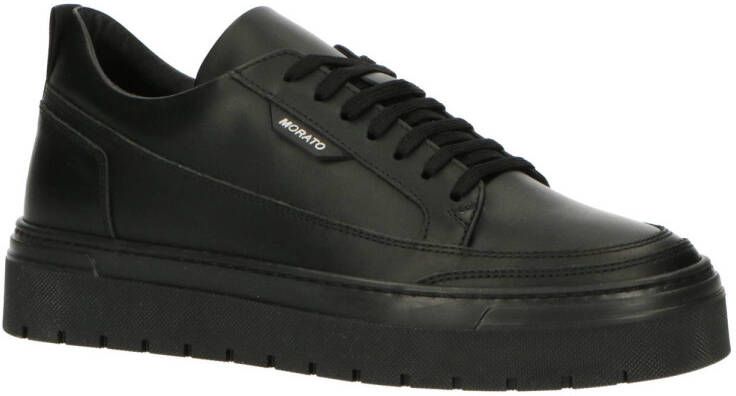 Antony Morato MMFW01526-LE300001 leren sneakers zwart