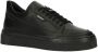 Antony Morato Leren sneakers met plateauzool model 'FLINT IN CALF' - Thumbnail 2
