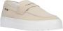 Antony Morato Witte Leren Slip-On Mocassin Rubberen Zool White Heren - Thumbnail 1