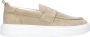 Antony Morato Lage Leren Schoenen Collectie Beige Heren - Thumbnail 1