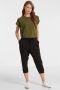Anytime harem capri jogger zwart - Thumbnail 1