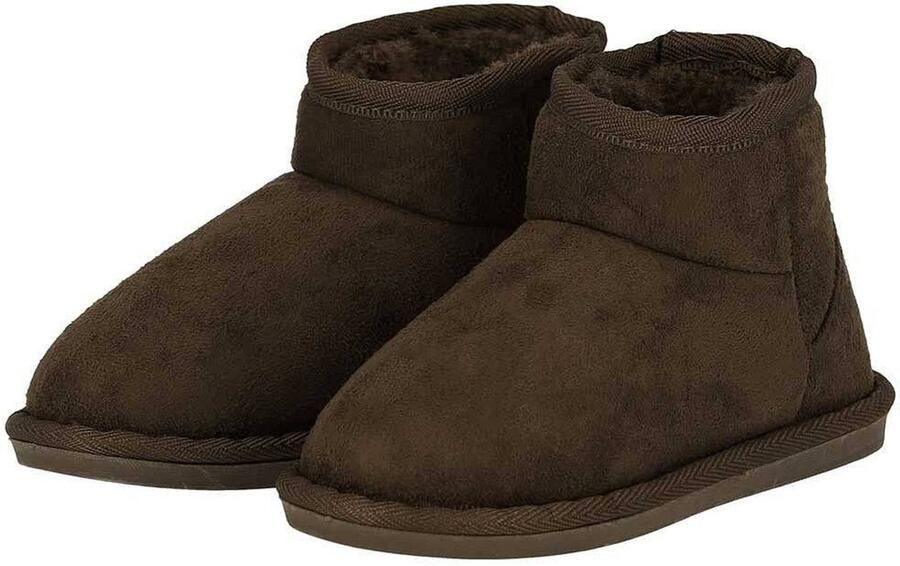 Morethansocks Pantoffels kinderen Suède t m 36 Home boot hoog warme sloffen kinder sloffen sloffen