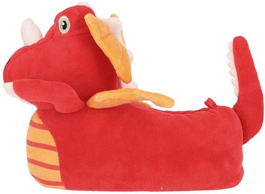 Apollo Pantoffels Jongens Dino Rood Pantoffels kinderen Sloffen - Foto 3