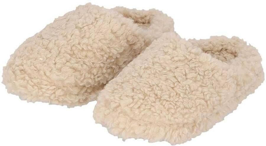Apollo Pantoffels kinderen Teddy Beige Pantoffels Pantoffels