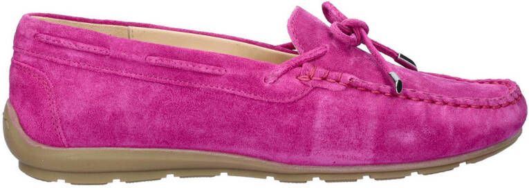 Ara Alabama Sport suède mocassins fuchsia