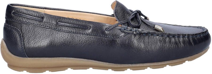 Ara Alabama leren mocassins donkerblauw