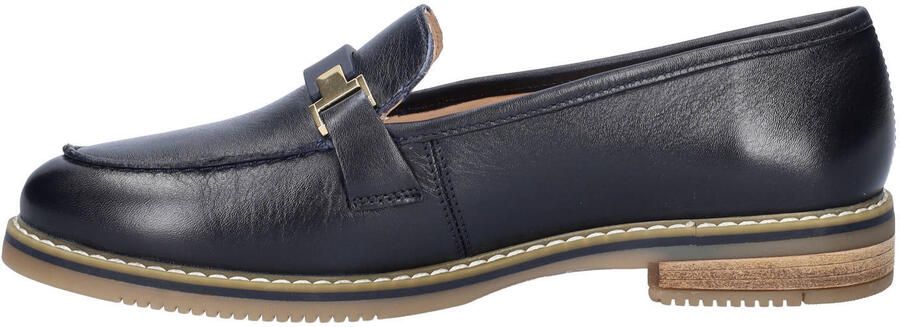 Ara Cambridge Trotteur leren loafers met siergesp blauw - Foto 3