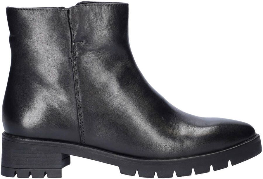 Ara leren enkelboots zwart