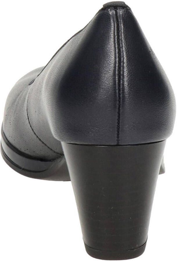 Ara leren pumps donkerblauw