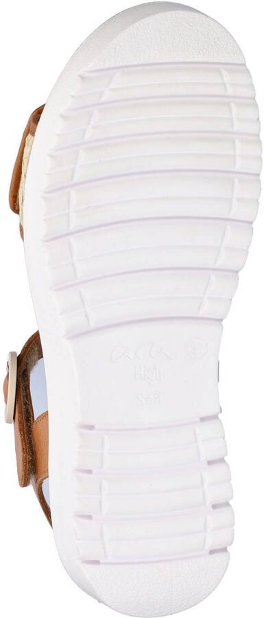 Ara leren sandalen cognac - Foto 3