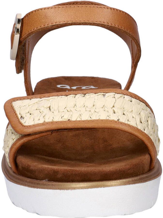 Ara leren sandalen cognac - Foto 2